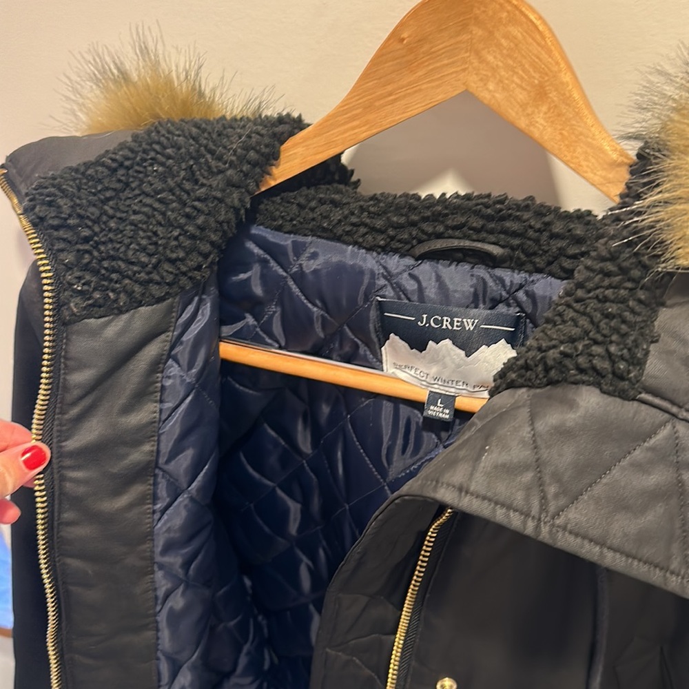 J. Crew perfect winter parka - Picture 4 of 7